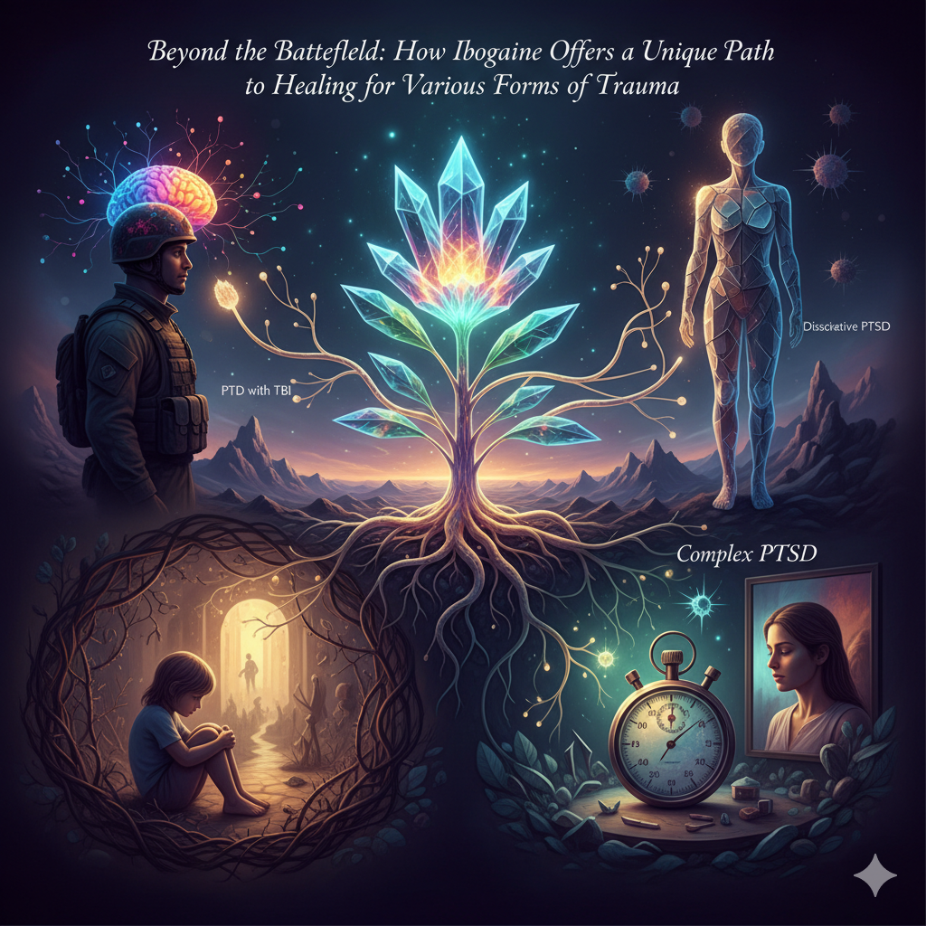 Beyond the Battlefield: How Ibogaine Offers a Unique Path to Healing for Various Forms of Trauma
