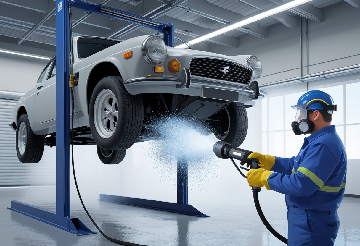 Removing Rust and Road Grime: Dry Ice Blasting for Undercarriages