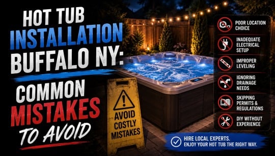 Hot Tub Installation Buffalo NY: Common Mistakes to Avoid