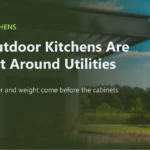 Outdoor Gas Lines and Electrical Circuits